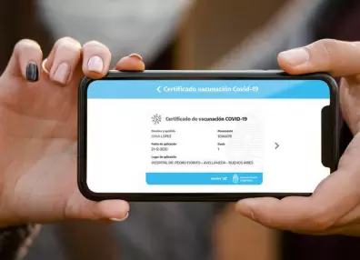 Argentina prepara su "pasaporte sanitario" en la app Mi Argentina
