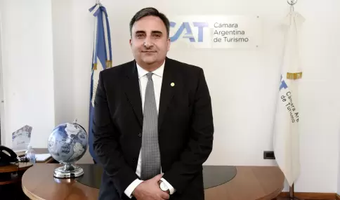 Entrevista a Gustavo Hani, presidente de la CAT: "Será difícil volver a los niveles de turismo prepandemia, pero lo vamos a lograr"