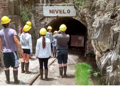 Turismo minero en San Luis, una propuesta que cada vez atrae más visitantes